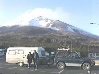 Gomachan and Mt.Fuji